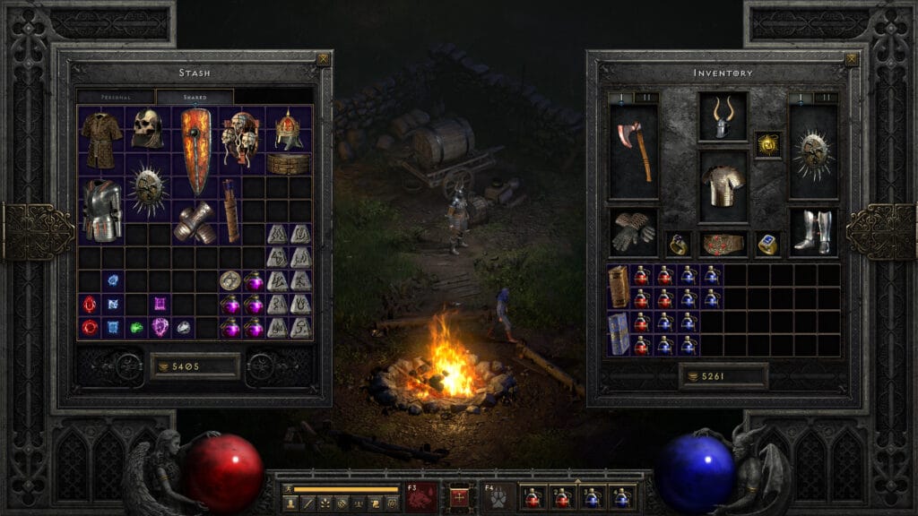 diablo 2 resurrected yeni envanter